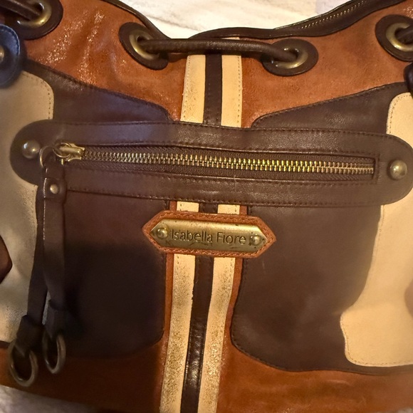 Isabella Fiore Multicolor Leather Shoulder Bag - Picture 5 of 10